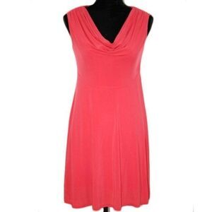 Laundry by Design Sleeveless Cowl Neck Dress